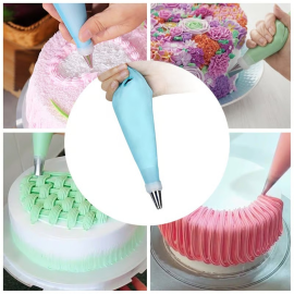 Cake Nozzle Set for Pastry Decorations (55-Piece)