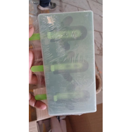 Ice Cream Mould sicle Mold, Cactus Shape Ice Molds Homemade sicle for DIY Ice sicle, 3-Cavity Summer Food Kitchen Tools (1 Pc)