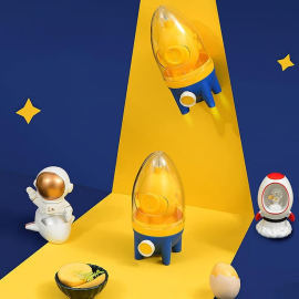 Manual Golden Egg Puller Scrambler Household White Yolk Mixer Kitchen Tool Mix Manual Scrambler Convenient Without Breaking Eggs