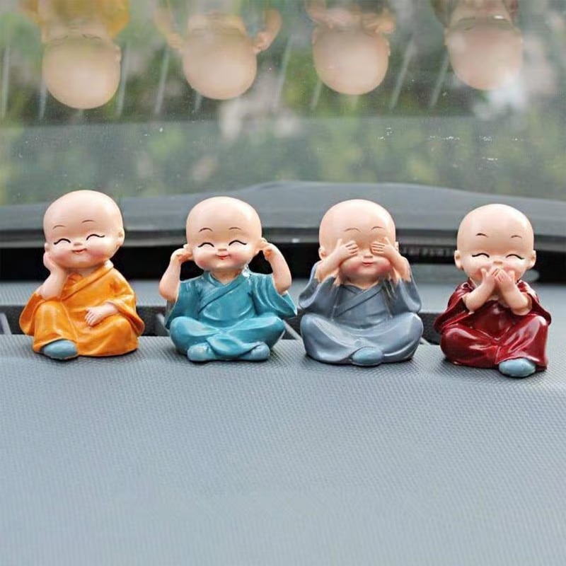 Baby Buddha 4Pc and show piece used for house, office and official decorations