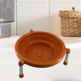 Multipurpose Matka Stand / Plant Pot Water Pot Stand Plastic for Home & Kitchen (1Pc)