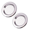 Bathroom Kitchen Stainless Steel Basin Sink Drain Strainer (2 Pc Set)
