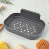 Plastic Soap Dish Holder for Bathroom Shower Wall Mounted Self Adhesive ,Sabudani (1Pc)