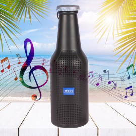 Bottle-Shaped Wireless Bluetooth Speaker with FM, USB & AUX Support Bottle-Shaped Wireless Bluetooth Speaker with FM, USB & AUX Support