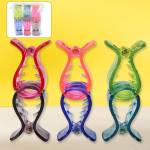 Big Hair Clips for Girls Kids Hair Accessories (6 Pcs Set / Transparent), Hair accessories