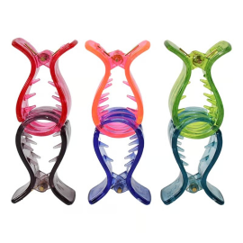 Big Hair Clips for Girls Kids Hair Accessories (6 Pcs Set / Transparent), Hair accessories