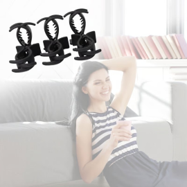 Big Hair Clips for Girls Kids Hair Accessories (6 Pcs Set / Black), Hair accessories