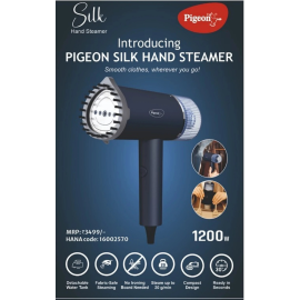 Pigeon Silk Hand Garment Steamer 1200 W Garment Steamer (Dark Blue) Pigeon Silk Hand Garment Steamer 1200 W Garment Steamer (Dark Blue)
