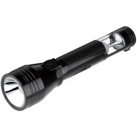 DP 9116 Rechargeable Led Torch (Black, 24.5 cm)