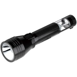 DP 9116 Rechargeable Led Torch (Black, 24.5 cm)