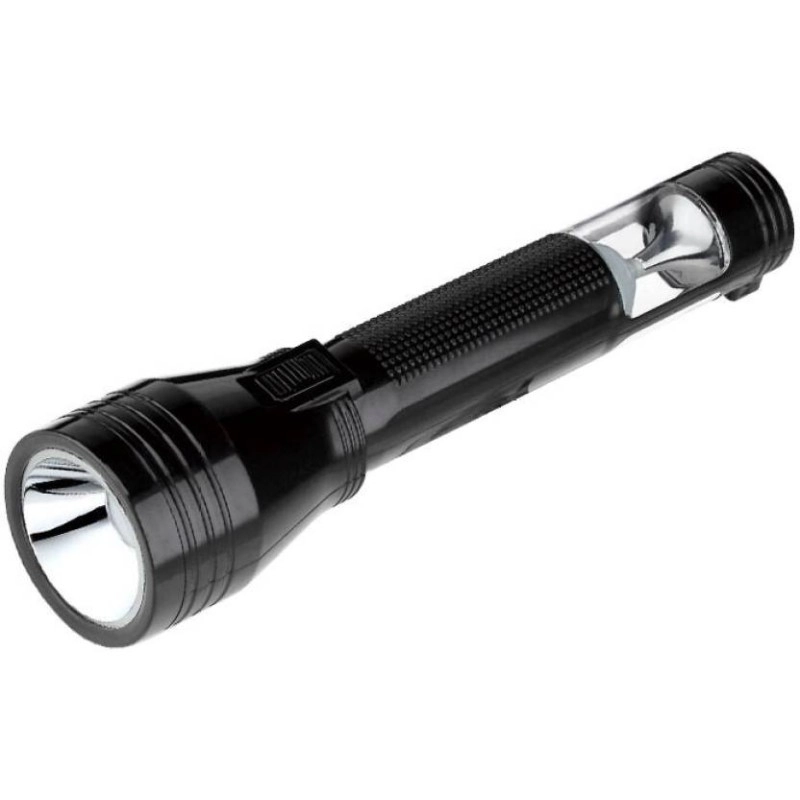 DP 9116 Rechargeable Led Torch (Black, 24.5 cm)