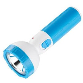 DP 9146 Rechargeable Led Torch (Blue-White, Rechargeable)