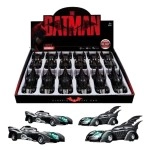 The Batman Die-Cast Metal Car with Light, Music & Pullback Action (Pack of 4)