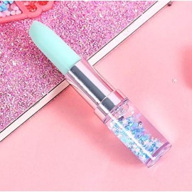 Fancy lipstick pen with glitter Pack of 6