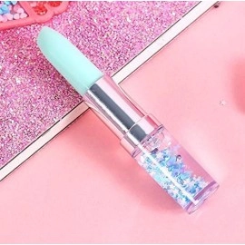 Fancy lipstick pen with glitter Pack of 6
