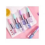 Fancy lipstick pen with glitter Pack of 6