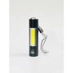 DP 571 Rechargeable Led Metal Torch (Black, Rechargeable)