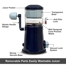 Ritu Rapid Hand Juicer Machine for Fruits and Vegetables