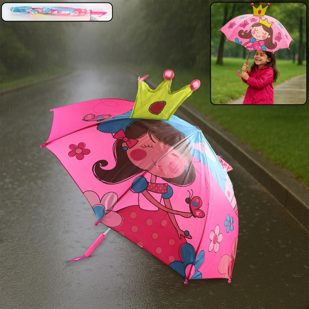 Wonder Brella 3D Fantasy Umbrella Sky Giggles Cartoon