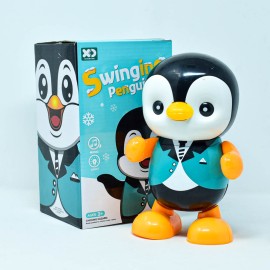 Swinging Penguine Dancing Animal With Light & Music