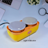 2 Layer Electric Lunch Box for Office, Portable Lunch Warmer with Removable 4 Stainless Steel Container