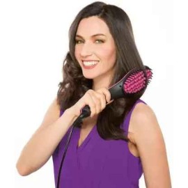 Simply New! Simply Straight Ceramic Straightening Brush - Black