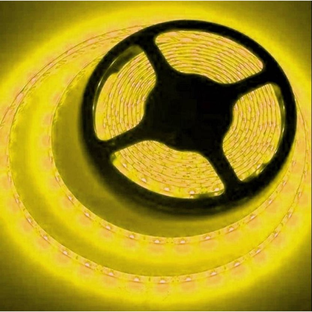 Led Strip Light 5 Mtr Non-Waterproof With + Adapter Yellow
