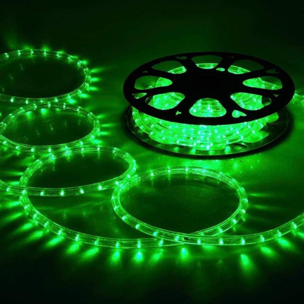 Led Strip Light 5 Mtr Non-Waterproof With + Adapter green