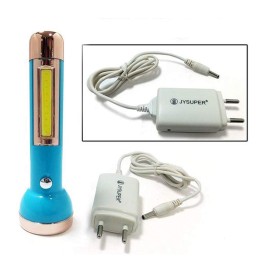 JY Super 1703 Rechargeable led Flashlight Torch (Multi)