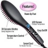 Simply New! Simply Straight Ceramic Straightening Brush - Black