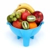 Stainless Steel Multifunctional Vegetable Fruits Cutter Shredder with Rotating Drain Basket