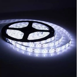 Led Strip Light 5 Mtr Non-Waterproof With + Adapter Silver