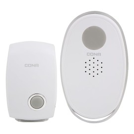 Cona Smyle ABS Oola Wireless Remote Bell with 36 Melodies Option 2017 (Multicolour)