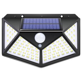 Solar Lights for Garden 100 LED Motion Sensor Security Lamp for Home,Outdoors Pathways Bright Solar Wireless Security Motion Sensor 100 Led Night Light (100 LED)