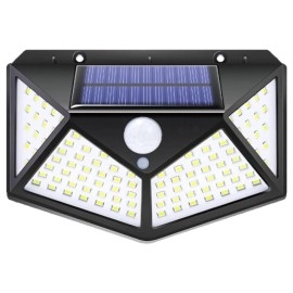 Solar Lights for Garden 100 LED Motion Sensor Security Lamp for Home,Outdoors Pathways Bright Solar Wireless Security Motion Sensor 100 Led Night Light (100 LED)