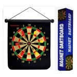 Magnetic Dart Board with 4 Darts (12 Inch)