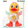Toyshine Dancing Duck with Music Flashing Lights and Real Dancing Action