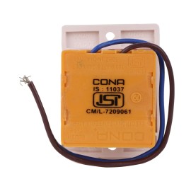 Cona Gold 3211 Medium Speed 5 Step Fan Regulator 100W White