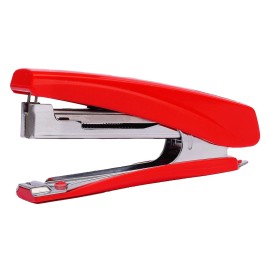 Kangaro Hd-10D Stapler Pack Of 3 Red Colour