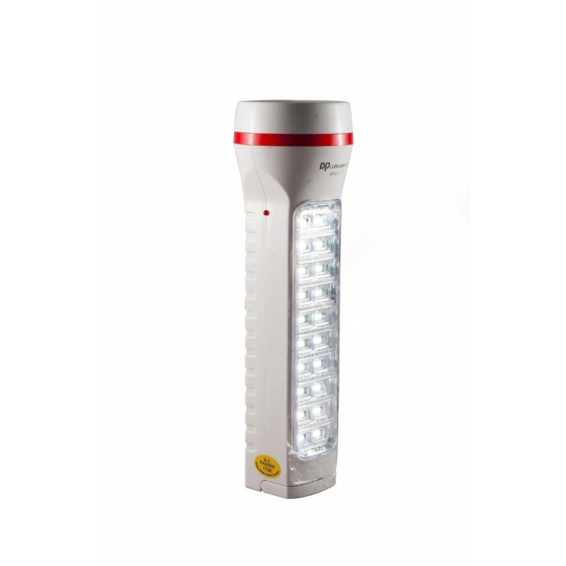 DP 9111 LED Emergency Torch Light (Grey)