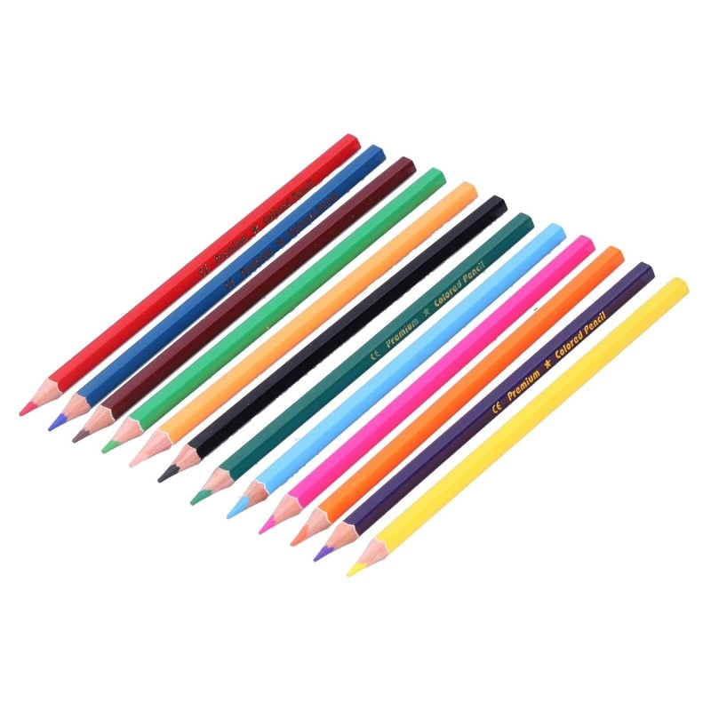 12 Pcs Colour Pencil Set