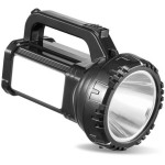 Dp-7320 Rechargeable Bright Led Torch Light Laser Long Range High Power Search Kisan Emergency Lights (Black) Pack Of 1, 3000 Lumen