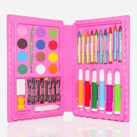 Art and Craft Color Kit Crayons, Water Color, Sketch Pens 42 Pcs