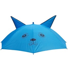 Kids Umbrella for Boys and Girls/Animal Design Ear Style Kids Umbrella Multicolour (Pack of 1)