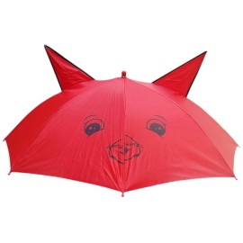Kids Umbrella for Boys and Girls/Animal Design Ear Style Kids Umbrella Multicolour (Pack of 1)