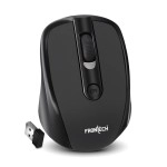 Frontech Wireless Mouse, 2.4 GHz with USB Nano Receiver, 1200 DPI, Optical Tracking, Auto On/Off, Long Battery Life, for PC/Desktop/Mac/Laptop, 1 Year Warranty (MS-0032, Black)