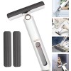 Mini Mop for Kitchen with 2 Sponges Portable Mini Mop Self Squeeze Strong Absorbent Magic Wiper for Kitchen Small Sponge Mop Self Squeezing Wet & Dry Use for Bathroom Wall Glass Car Table Home