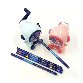 Cute Space Astronaut Theme Pencil Sharpener for Kids, Office Stationary Items, Birthday Return Gift Cute Space Astronaut Theme Pencil Sharpener for Kids, Office Stationary Items, Birthday Return Gift