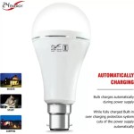 24 Energy Rechargeable Emergency 9 Watt B22 Inverter Led Bulb (White)