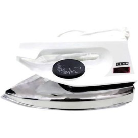 Usha Aluminium Ei 2802 1000 Watts Ultra Light Weight Dry Iron With Non-Stick Soleplate (White)